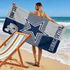 Dallas Cowboys mintás Strandtörölköző, Nagy Puha Gyorsan Száradó Törölköző Strandoláshoz Kempingezéshez Úszáshoz