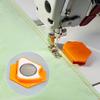 Magnetische Nahtführung für Nähmaschine Polygonal Anti-Curling Positionierer Universelles Positionierungswerkzeug Nähzubehör