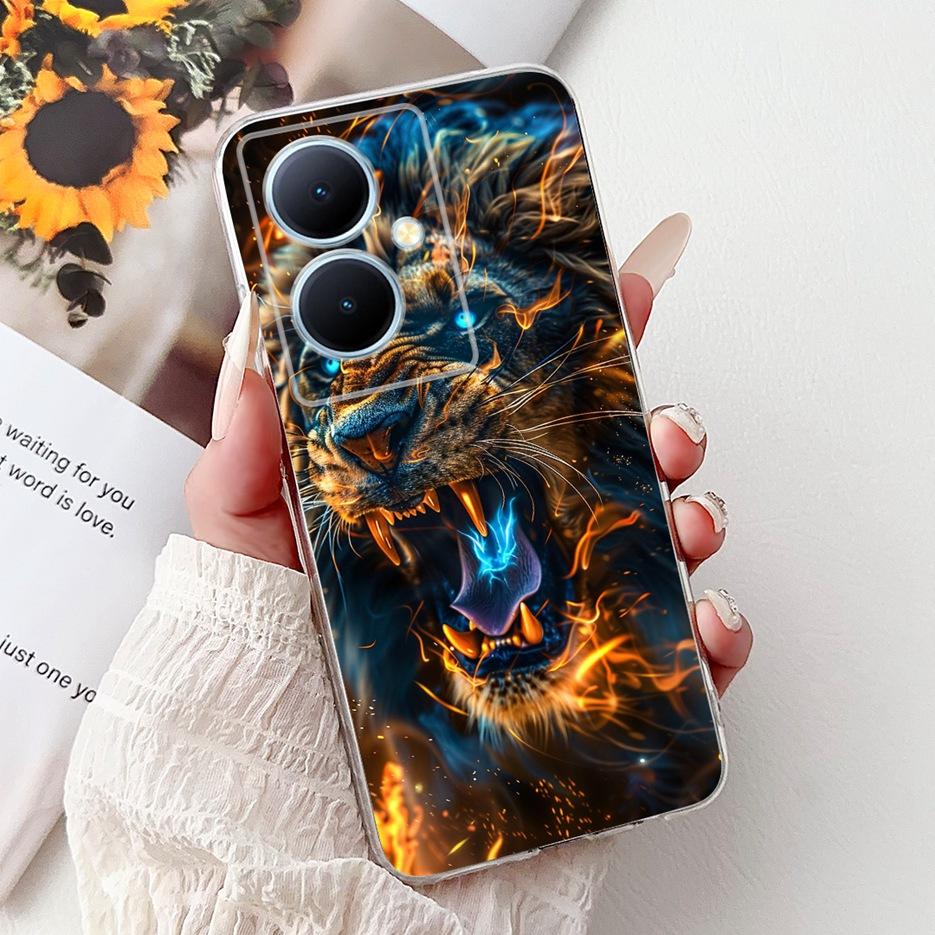 For Vivo Y78 Plus 5G Case V2271A New Luxury Painted Cover Soft Slim Phone Case For Vivo V29 Lite V29LIte V2244 Y78+ Fundas Coque