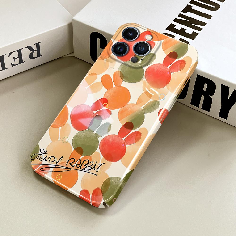 All-inclusive Film Phone Case Cartoon Fashion Design Hard Shell Full Cover Camera Protection Case for iPhone Samsung Xiaomi Poco Redmi Huawei Honor