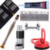 Rosfix LCD Display Repair Tool Kit – Vise, 25-in-1 Screwdrivers, B7000 Glue, Suction Cup | Precision Electronics Repairs