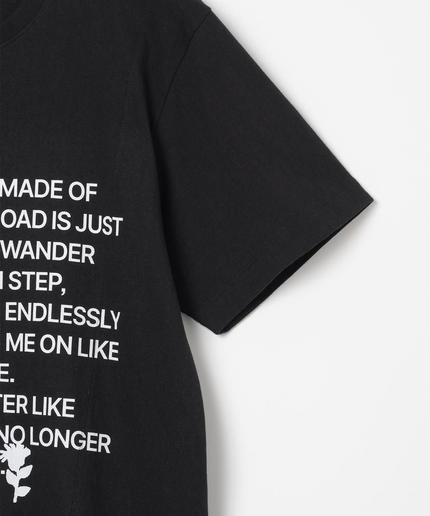 MILLO WOMEN Sim Line Archive T-Shirt [Black]
