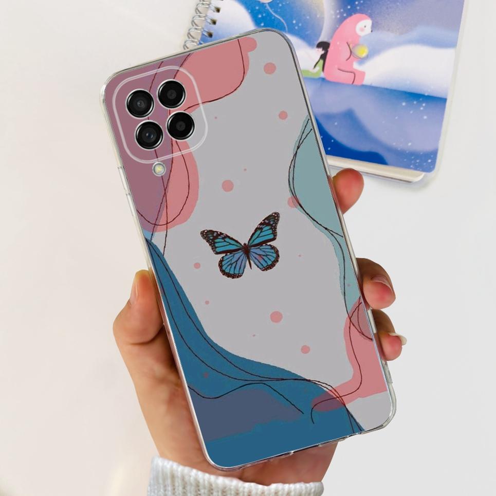 For Cover Samsung M52 5G M54 5G Case Samsung GalaxY M21 Back Cover Halloween Skull 2024 Fashion Pattern Bumper Galaxy M52 M54
