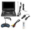 Schermo LCD widescreen 16:9 da 7,8 pollici ruotabile a 270 gradi TV per auto di casa Lettore DVD Compact disc VCD portatile