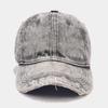 Adjustable Washed Baseball Cap Breathable Sun Protection Cap New Duckbill Hat