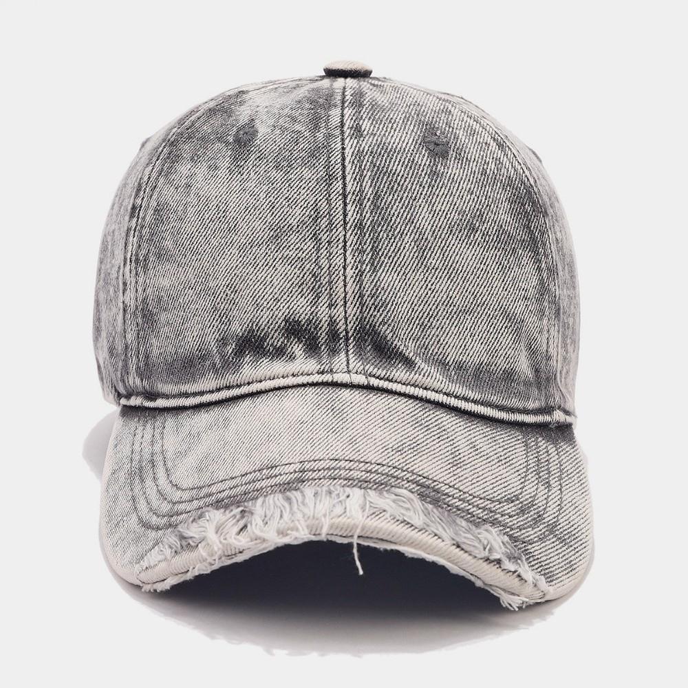 Adjustable Washed Baseball Cap Breathable Sun Protection Cap New Duckbill Hat