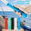 Replaceable Fishing Rod Handle Wrap TPE Fishing Rod Grip Sleeve Wrap Tube Protective Cover