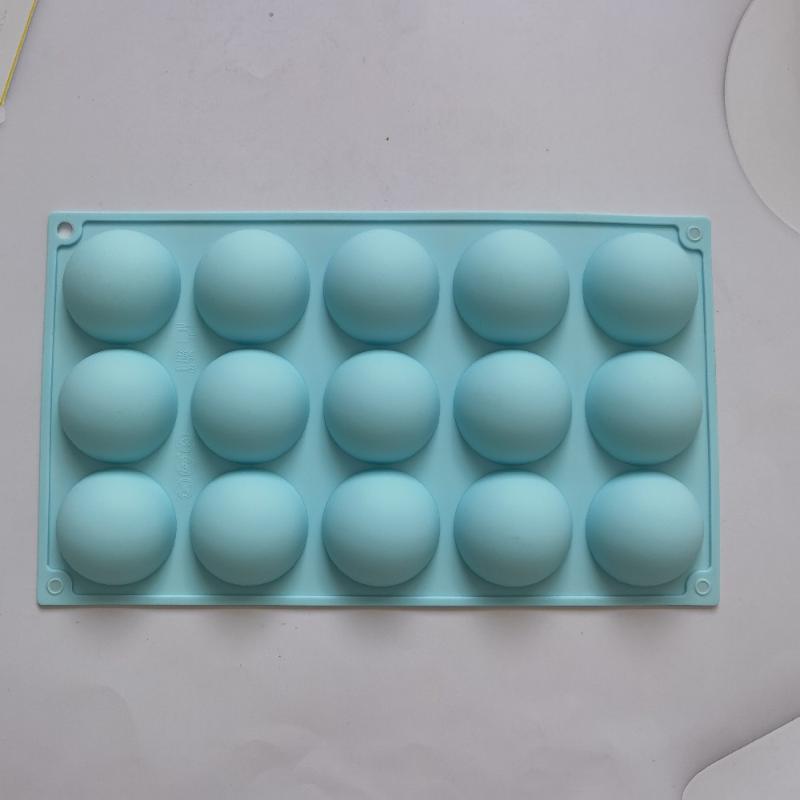 1Pc 3D Ball Round Half Sphere Silicone Mold For DIY Baking Pudding Mousse Chocolate Eco-Friendly Cake Mold Kitchen Tools