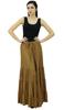 Bimba Boho Long Flaired Maxi Tier Skirt Elastic Waist Rayon Bohemian Skirts