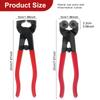 1/2Pcs Glass Tiles Nippers Set Heavy Duty Wheeled Glass Cutter Pliers Mosaic Cutter Tool for Cutting Porcelain Ceramic Stone