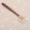 Embroidery Needle Tambour Crochet Hook Luneville Hook Handle with 3 Needles Set S Couture Luneville Glitter Bead Embroidery Tool