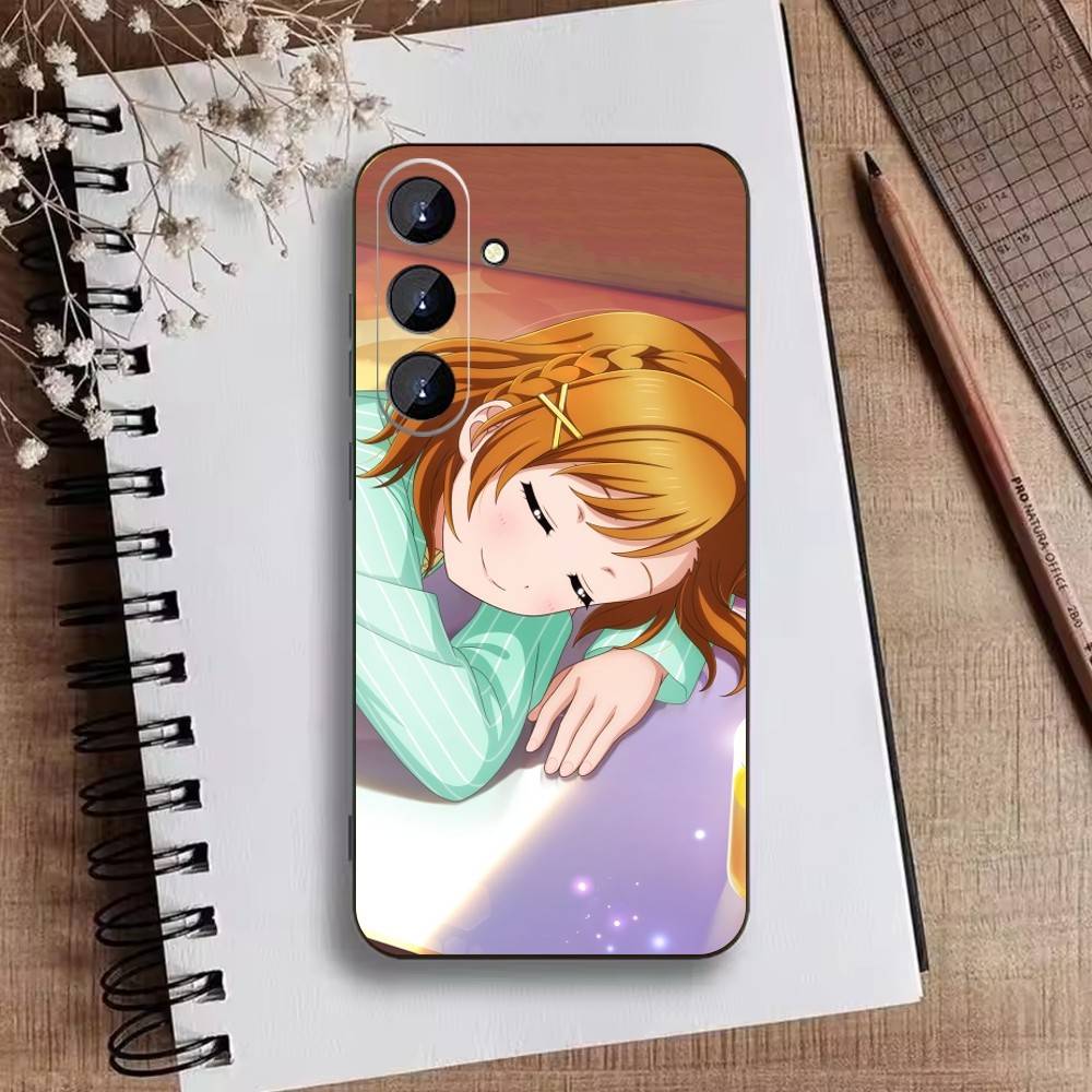Kousaka Honoka-Love Live Phone Case For Samsung Galaxy A73,A21s,A22,A31,A52,A53,A71,A41Soft Black Shell