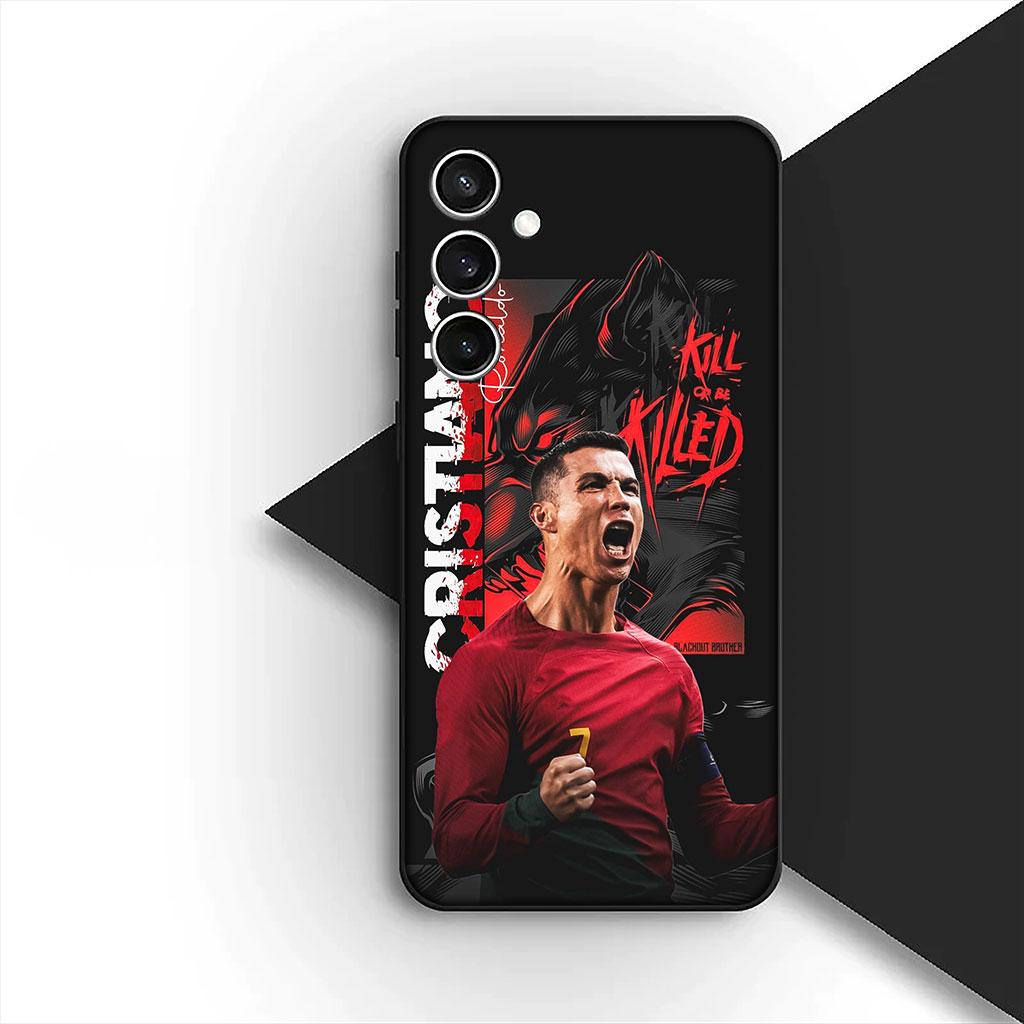 Handyhülle für Motorola Moto Edge 70 60 Fusion NEO Pro G Stylus G56 G96 G04 G05 20 Hülle Fußball Nr. 7 König CR7s Fußball Nr. 7