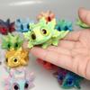 Movable Parts 3D Printing Newt Figures Multi-Joint Design Simulation Eyes Figures Home Accessories
