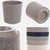 KADAX Flowerpot Flower Pot Plastic Cover Flowerpot 19cm Taupe