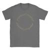 Mens The One Ring Inscription LLords Of The RRings T Shirts  Pure Cotton Clothing O Neck Tee Shirt Plus Size TShirt