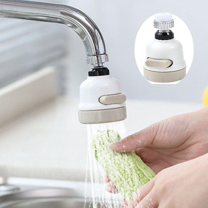 Premium Movable Kitchen Tap Head With 360 Rotating Faucet Booster For Efficient Cleaning