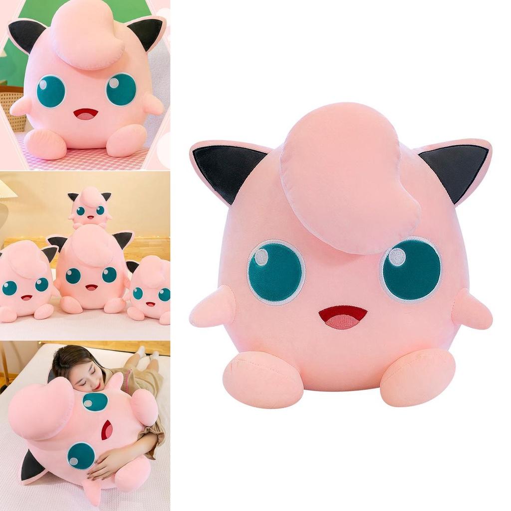 Cute Jigglypuff Plush Toy, Soft Short Fur, Pp Cotton Filling, 30-50cm Height