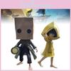 Vibrant Little Nightmares Six And Mono Pvc Statues Perfect For Party Decor And Displays
