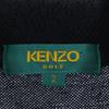 KENZO GOLF 90s Old Long Sleeve Polo Shirt 2 Navy Women Used