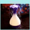 Creative Vase Shape Usb Humidifier With Night Light And Aromatherapy Function For Home