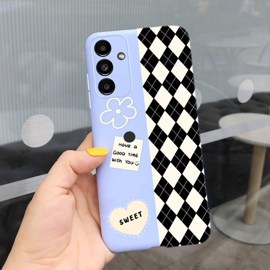 For Samsung Galaxy A04S 2022 Lovely Printing Jelly Phone Case For Samsung A04s A 04s SM-A047F Soft Silicone TPU Back Cover