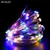 2M 20LED Weihnachtsmann Schneeflocke LED Lichterkette Weihnachtsdekoration für Zuhause Weihnachtsbaumschmuck 2025 Navidad Kindergeschenk Neujahr