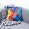 Natural Artistic Leaves Pattern Cushion Cover Premium Comfort Reversible Pillow Cove In One Design for Any Room  Car Interior