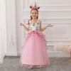 Summer Rainbow Teen Girls Dresses Infant Baby Girl Birthday Party Dress Lace Flower Newborn Princess Clothes Toddler Baby Girls Wedding Gown