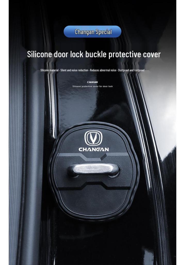 Changan X7PLUS Car Door Anti-rust Dustproof Silicone Lock Cover