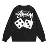 Unisex Stusy Printed Pure Cotton Round Neck Sweatshirt - Trendy, Loose, Casual Style