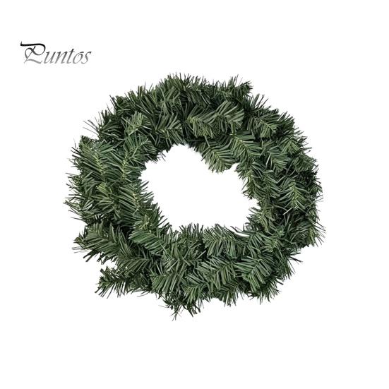 Front Door Christmas Wreath Artificial Norfolk Pine for Door, Faux Greenery Needle Store Display Holiday Garland Wreath, Winter Farmhouse Hanging
