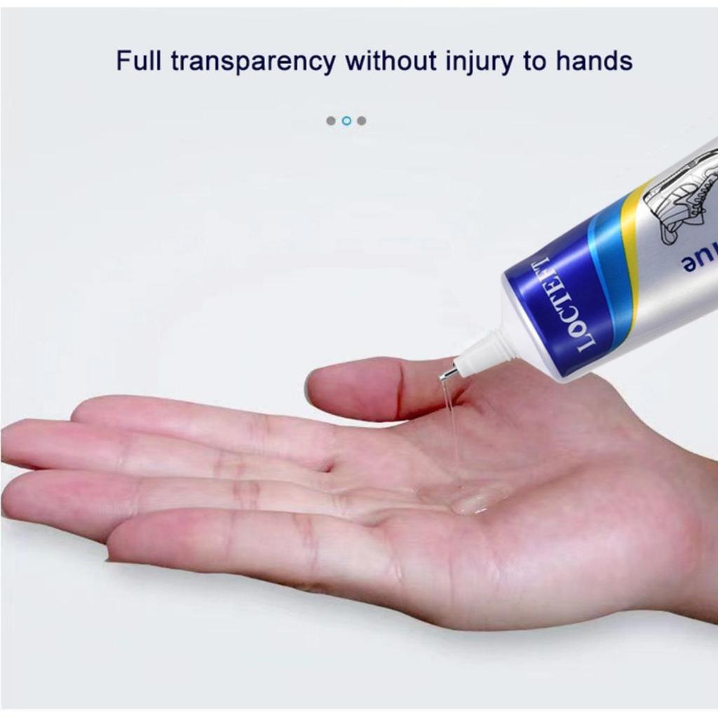 Strong Shoe Repair Adhesive - Transparent Flexible Plastic Material Adhesive, Tubular Quick Drying Shoe Fixing Solution, Shoe Adhesive