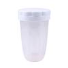Household Plastic Powder Chocolate Shaker Icing Sugar Powder Flour Powder Cocoa DIY Coffee Sifter Shaker With Cover Bakeware