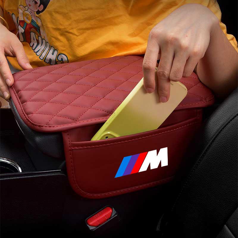 Leather Car Armrest Mat Tissue Boxes Height Pad Armrest Box for BMW M F20 E92 M3 M4 M5 X3 X4 X5 X6 X7 E46 E39 E90 E60 E36 F30 F10 E34 E30