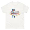 Las Vegas Unisex Klasyczny T-shirt Męski Damski Koszulki Top