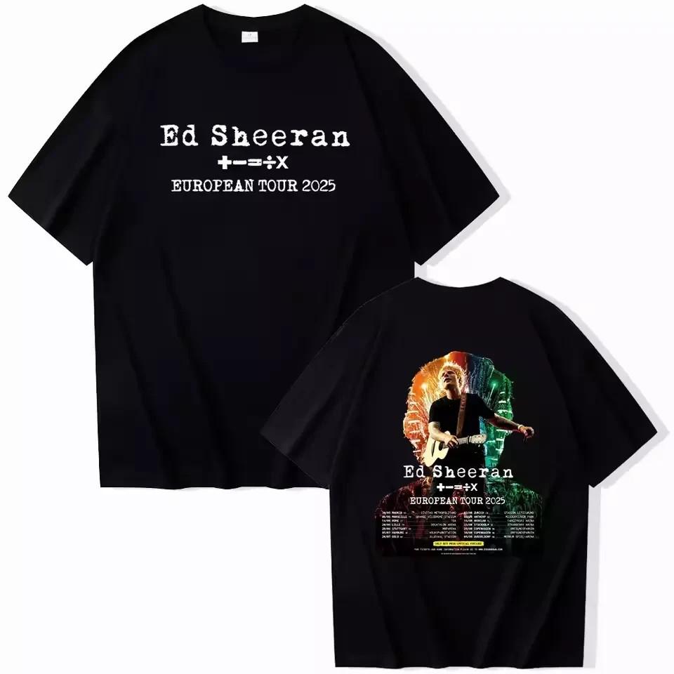 Ed Sheeran european tour 2026 T-Shirt For Fans S-5XL Double Sided Gift for Fans