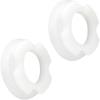 32189 (#32189.0000) Ultra Plastic Front Auger Nose Bushings Replacement for Bunn Beverage Dispensers CDS-3, ULTRA-1, ULTRA-2A, Hopper Auger Nose