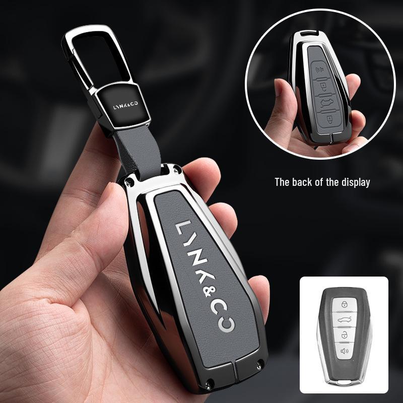 Lynk & Co 03 Key Protective Cover: High-End Creative Men’s Shell & Buckle (2024 Model)