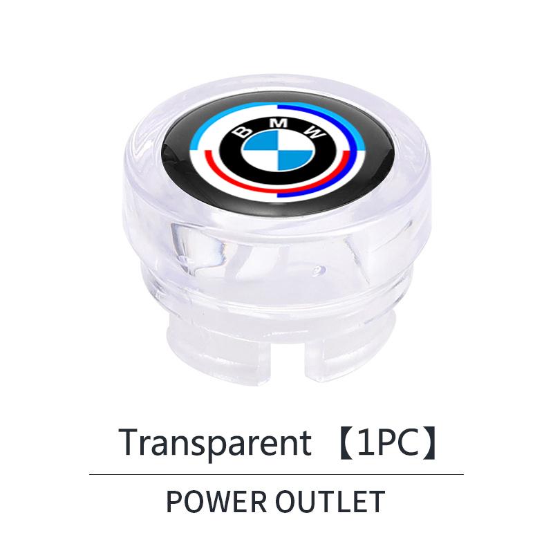 For BMW 50th Anniversary M2 M3 M5 G42 G30 G20 E39 E36 E87 F34 F30 ABS Car Cigarette Lighter Dust-proof Cover Plug Decoration Cap ACPXJ1