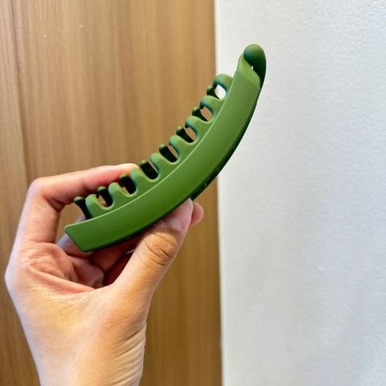 Large Banana Hair Clip No Crease Non-Slip Design Back Head Hair Claw Long Hair Volume Clip High Bun Hair