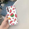 LO21 Cartoon Fruit Watermelon Case for LG K22 K30 K40 K40S K41 K42 K50 K50S K51 K51S K52 K61 K62 K71 K92 Q60 Q61 V40 V50 V60