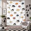 WandkleedHaikyuu Kunst Hangend Doek Decoratieve Achtergrondhoes voor Kamerdecoratie