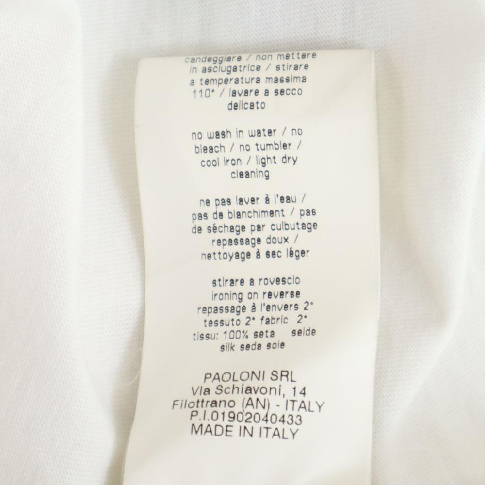 MSGM made in Italy No sleeve Cut XS white Women Used