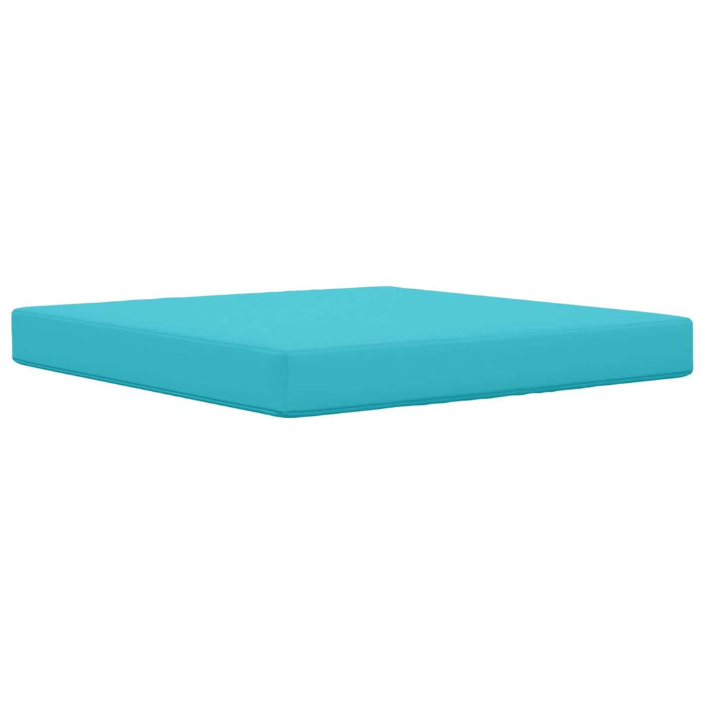 Outdoor Sofa Cushions 2 Pcs Turquoise Polyester