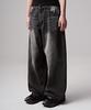ZENDUST Les Wide Denim Pants Black