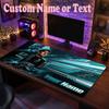 George Russell Customized Name Text Mouse Pad, Large Desk Mouse Mat Personalized Home Office Present