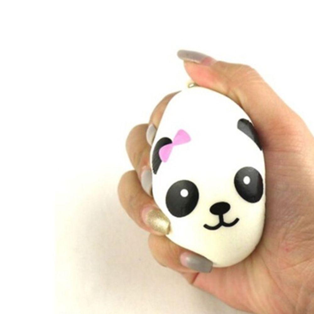 Cute Taba Squishy Panda Squeeze Toy Cartoon Fidgets Toy Funny Plush Pinch Decompression Toy Stress Relief For Kids Adults Gift