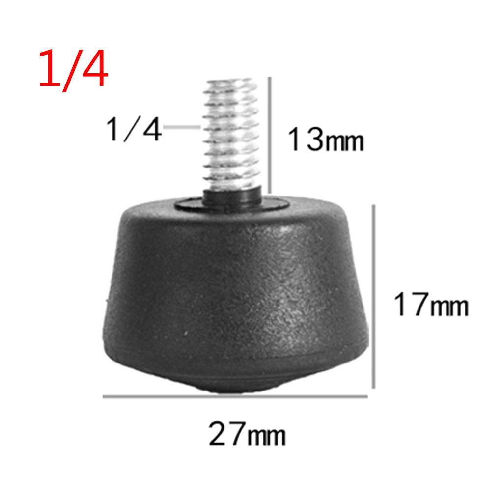 3/8 Inches &1/4 Inches Universal Antislip Tripods Monopod Rubber for Gitzo Tripods Monopod