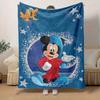 1 pièce, Couverture Mickey Mouse Douce et Confortable Jeté pour Décoration Intérieure, Housse de Canapé, Usage Extérieur, Voyage